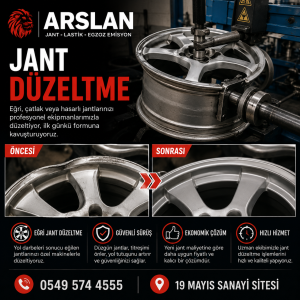 Jant Düzeltme Nedir? Eğri Jantlar Nasıl Onarılır?