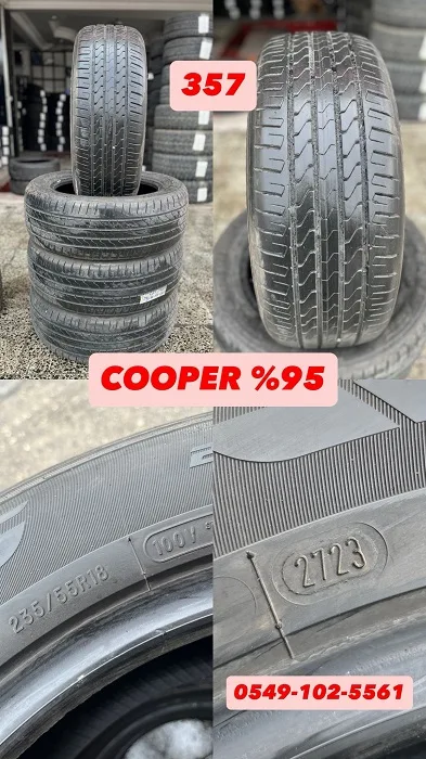 235/55R18 100V COOPER (Y23) 4 ADET