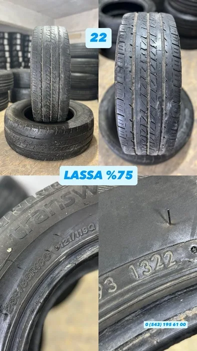 235/65R16C 121/119Q LASSA (Y22) 2 ADET