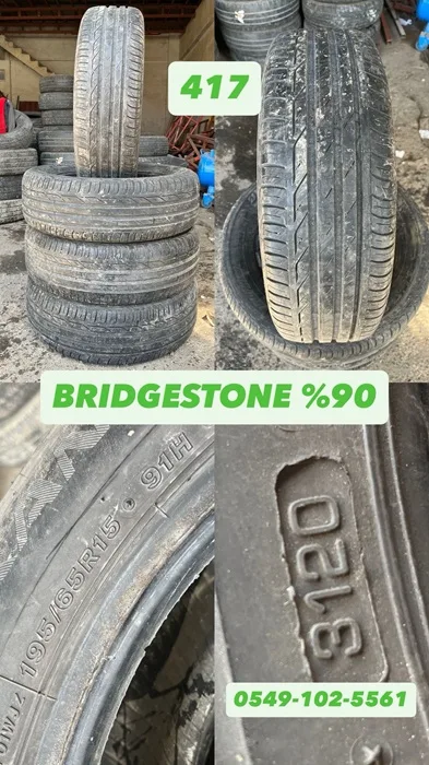 195/65R15 91H BRIDGESTONE (Y20) 4 ADET