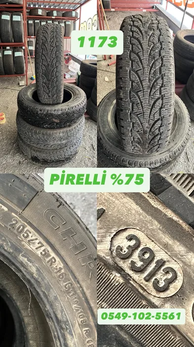 205/75R16C 110/108R PİRELLİ (K13) 4 ADET