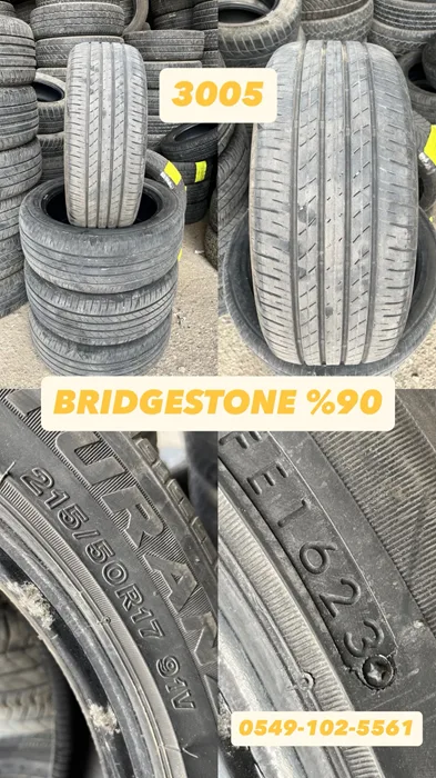 215/50R17 91V BRIDGESTONE (Y23) 4 ADET